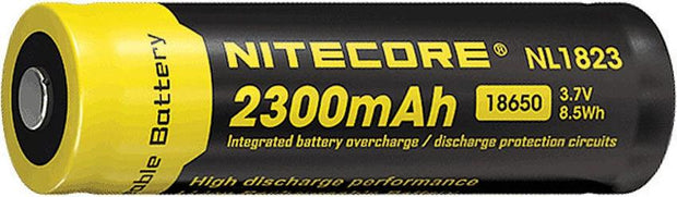 Nitecore Rechargable 18650 Battery 2300 NL1823 by Nitecore
