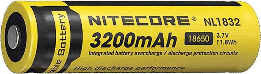 Nitecore Rechargable 18650 Battery 3200 NL1832 by Nitecore