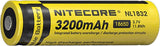 Nitecore Rechargable 18650 Battery 3200 NL1832 by Nitecore