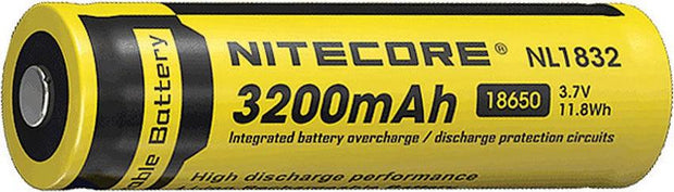 Nitecore Rechargable 18650 Battery 3200 NL1832 by Nitecore