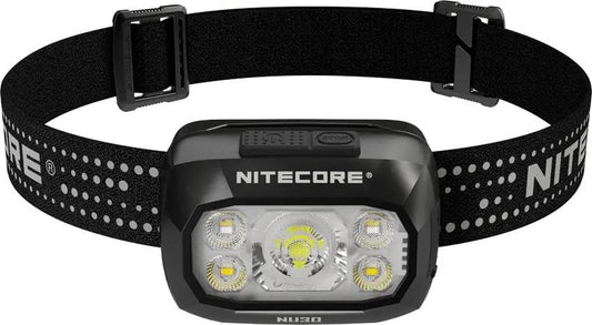 Nitecore NU30 Headlamp Rechargeable USB C White Light High CRI With Red Light For Outdoor Adventures by Nitecore