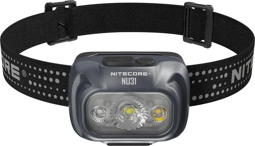 Nitecore NU31 Headlamp Rechargeable Durable Waterproof LED High Performance Turbo 550 Lumen For Outdoor Adventurers by Nitecore