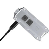 Nitecore TIP Keychain Light USB Rechargeable 360 Lumen High CREE XPG2 LED Aluminum For EDC Enthusiasts by Nitecore
