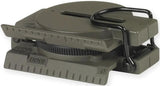 NDUR Lensatic Compass - Liquid Filled Sighting Wire, Luminous Dots, Rotating Bezel, And 1:25000 Scale by Ndur
