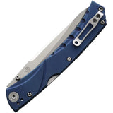 Nemesis MPR-1 Lockback - Blue Titanium Handle With VG-10 Satin Blade For Everyday Carry by Nemesis