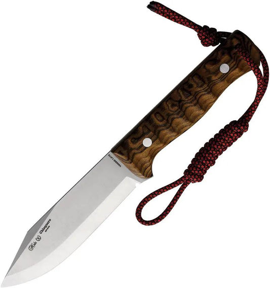 Nieto Chisquero Fixed Blade Knife With Bocote Handle Full Tang Rugged Outdoor Enthusiasts by Nieto