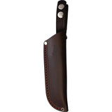 Nieto Nessmuk Knife With Violet Wood Handle - Full Tang 9 Inch Satin Blade, Leather Belt Sheath Included by Nieto