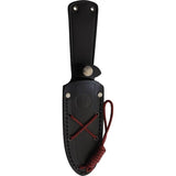 Nieto Semper Fi 2 Fixed Blade Knife For Marines - Durable N690 Satin 4.75 Inch Blade Full Tang With Leather Sheath by Nieto