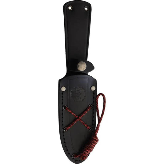 Nieto Semper Fi 2 Fixed Blade Knife For Marines - Durable N690 Satin 4.75 Inch Blade Full Tang With Leather Sheath by Nieto