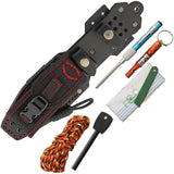 Nieto Chaman Knife And Survival Kit 140 MK - Rugged Fixed Blade With Full Tang Drop Point And Integrated Tool Kit by Nieto