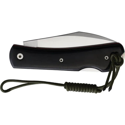 Nieto Storm Lockback 167-M EDC Knife With Satin N690 Blade And Black Micarta Handle by Nieto