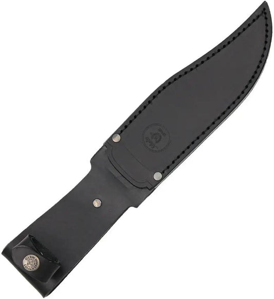 Nieto Gran Cazador Knife 2002A Rugged AN58 Clip Blade Full Tang Filework Brass Accents Leather Sheath For Collectors by Nieto