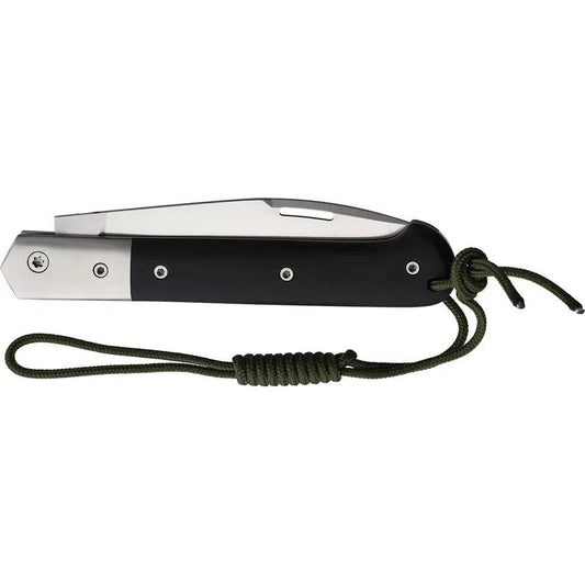 Nieto Cabritera Folder 209 INOX Premium EDC Knife With Bohler N690 Satin Blade Black G10 by Nieto