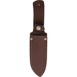 Nieto Trapper Fixed Blade Knife With Violet Wood Handle Satin AN58 Stainless For Outdoorsmen by Nieto