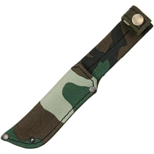 Nieto Combat Fixed Blade OD 3001 Tactical Knife Sawback Clip Point 4.5in For Outdoorsmen by Nieto