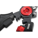 Rapala Elite Pliers RESP7 - 8 Inch Black Cerakote With Mag Spring Lock, Carbide Cutters And Built-In Crimp Tool by Rapala