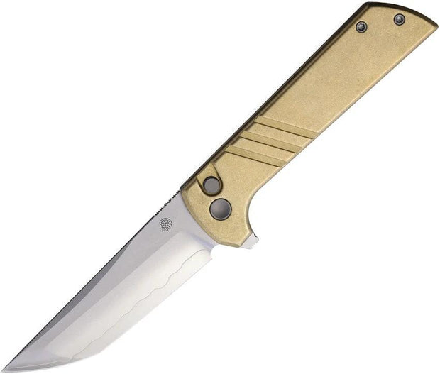 North Mountain Blade Chop 2 Button Lock Brz Stripe 2403-S by North Mountain Blade