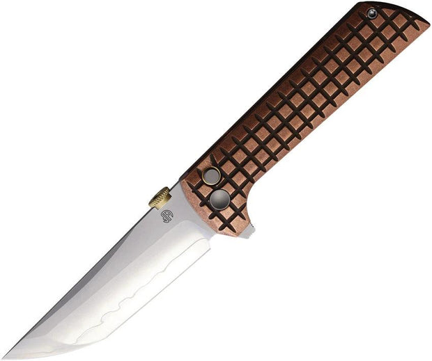 North Mountain Blade Chop 2 Button Lock Copper 2406CU by North Mountain Blade