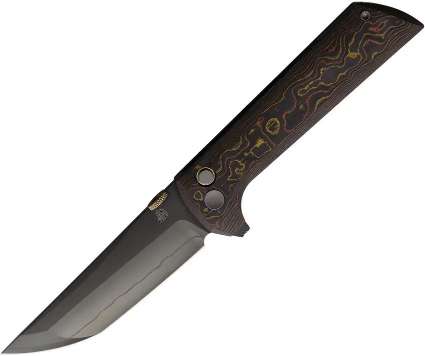 North Mountain Blade Chop 2 Button Lock Copper CF 2406-CUCF-DLC by North Mountain Blade