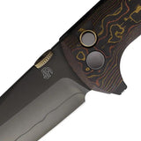 North Mountain Blade Chop 2 Button Lock Copper CF 2406-CUCF-DLC by North Mountain Blade