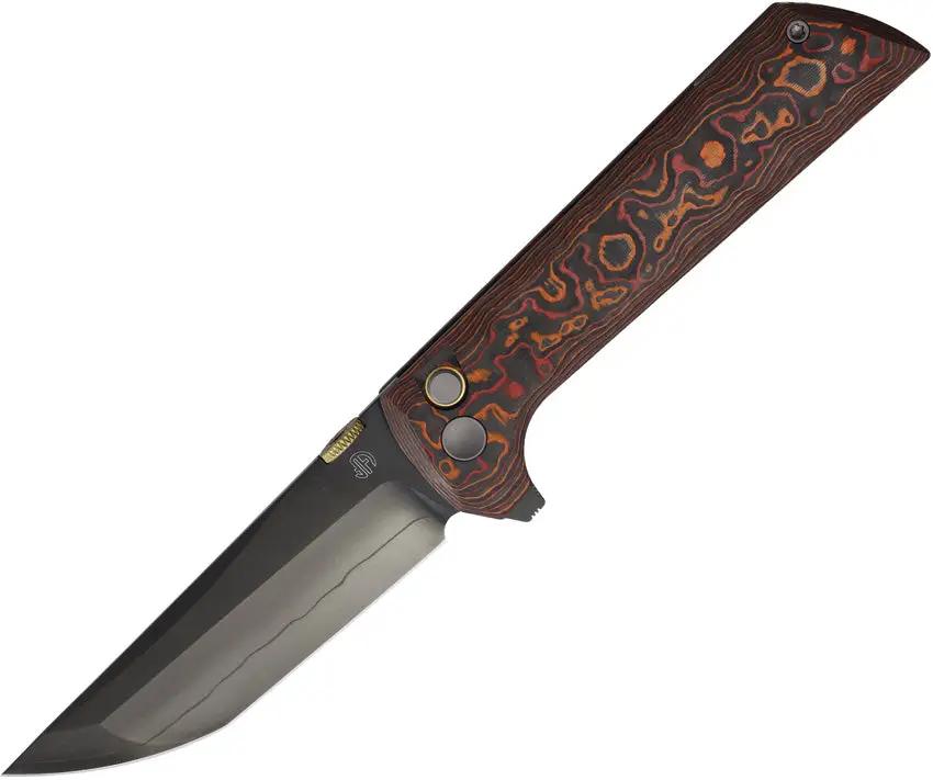 North Mountain Blade Chop 2 Button Lock Org CF 2406-ORCF-DLC by North Mountain Blade