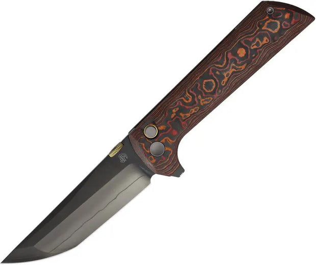 North Mountain Blade Chop 2 Button Lock Org CF 2406-ORCF-DLC by North Mountain Blade