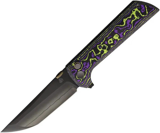 North Mountain Blade Chop 2 Button Lock Purple CF 2406-PRCF-DLC by North Mountain Blade