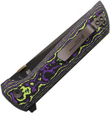 North Mountain Blade Chop 2 Button Lock Purple CF 2406-PRCF-DLC by North Mountain Blade