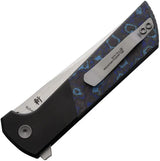 North Mountain Blade Chop 2 Button Lock Ceramic CF 2407-BLCF-5 by North Mountain Blade