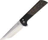 North Mountain Blade Chop 2 Button Lock Ceramic CF 2407-CCFDM by North Mountain Blade