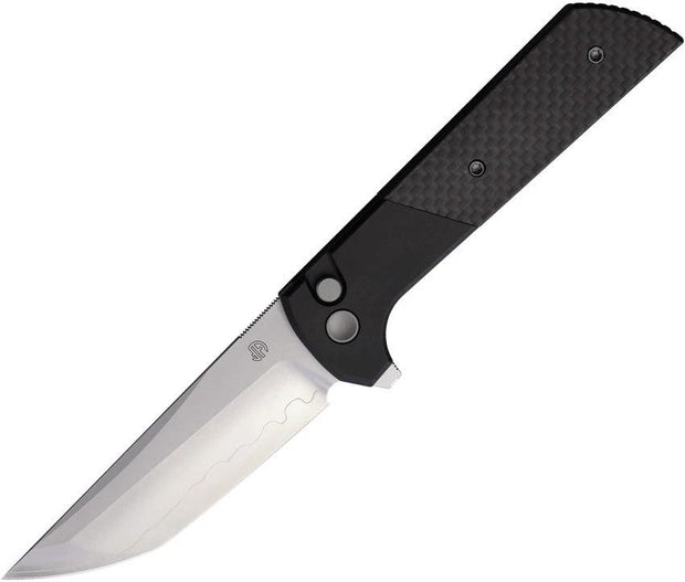 North Mountain Blade Chop 2 Button Lock CF 2407-CF by North Mountain Blade