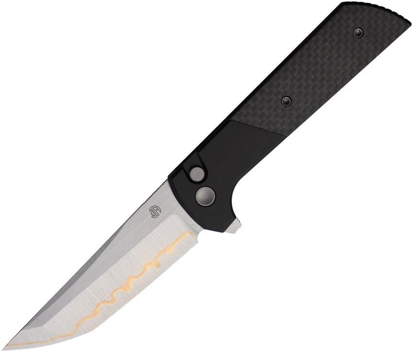 North Mountain Blade Chop 2 Button Lock CF 2407-CF-5 by North Mountain Blade