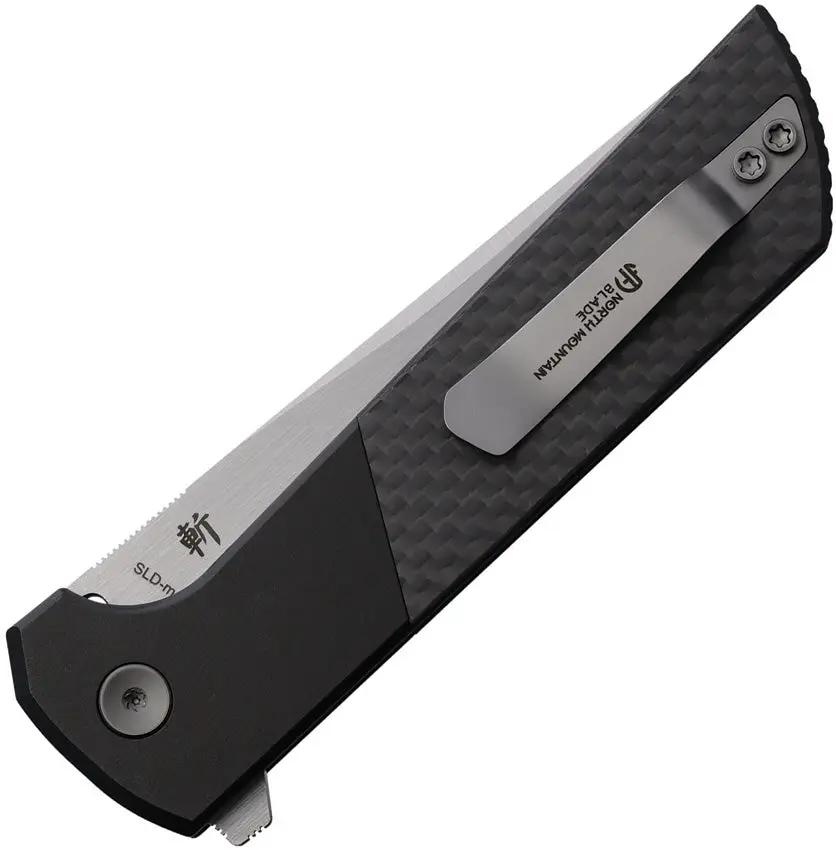 North Mountain Blade Chop 2 Button Lock CF 2407-CF-5 by North Mountain Blade