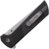 North Mountain Blade Chop 2 Button Lock CF San Mai Tanto Folding Knife - Carbon Fiber Handle by North Mountain Blade