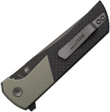 North Mountain Blade Chop 2 Button Lock CF DLC 2407-GRCF-DLC by North Mountain Blade