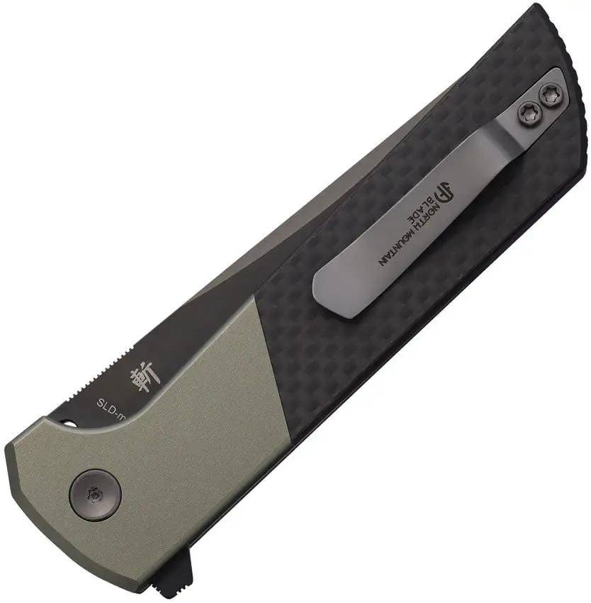 North Mountain Blade Chop 2 Button Lock CF DLC 2407-GRCF-DLC by North Mountain Blade