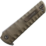 North Mountain Blade Kick Stop Chop Linerlock Khaki 2411-BR by North Mountain Blade