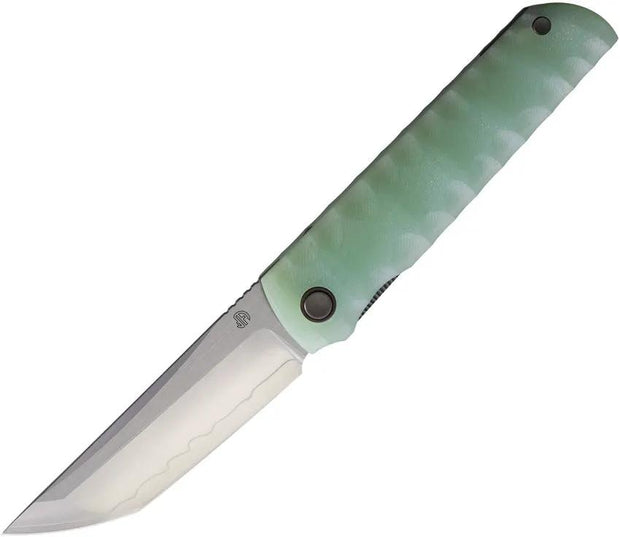 North Mountain Blade Kick Stop Chop Linerlock Jade 2411-JD by North Mountain Blade