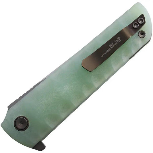 North Mountain Blade Kick Stop Chop Linerlock Jade 2411-JD by North Mountain Blade