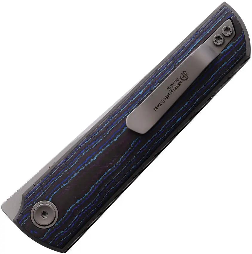 North Mountain Blade Chop 4 Linerlock Carbon Fiber 2412-BLCF by North Mountain Blade