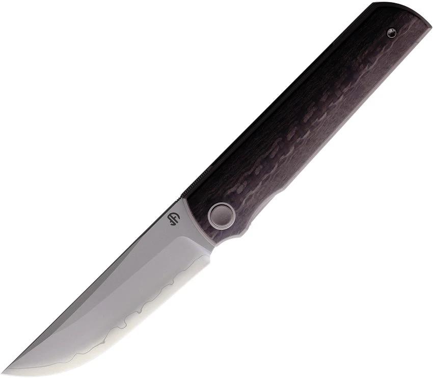North Mountain Blade Chop 4 Linerlock Clip 3K CF 2412-CFCP by North Mountain Blade