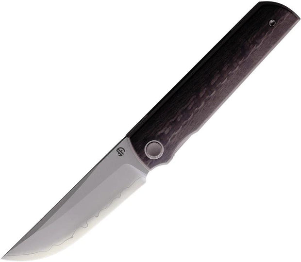North Mountain Blade Chop 4 Linerlock Clip 3K CF 2412-CFCP by North Mountain Blade