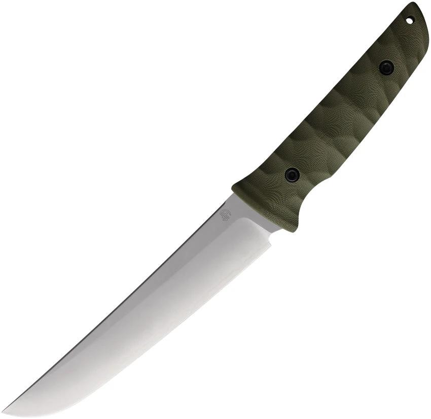 North Mountain Blade Chop Tanto Fixed Blade Green 2415-GR by North Mountain Blade