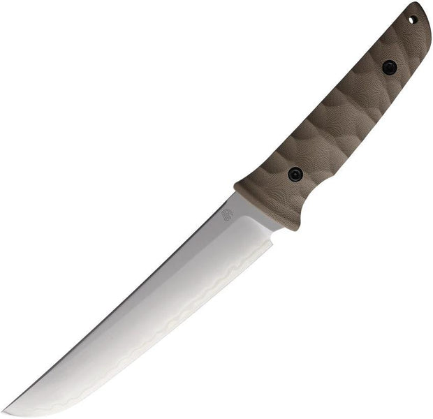 North Mountain Blade Chop Tanto Fixed Blade Tan 2415-TAN by North Mountain Blade