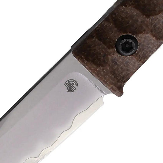 North Mountain Blade Chop Mini Fixed Blade Micarta 2416-MCT by North Mountain Blade