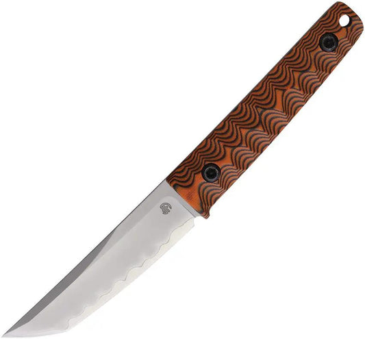 North Mountain Blade Chop Mini Fixed Blade Orange 2416-OR by North Mountain Blade