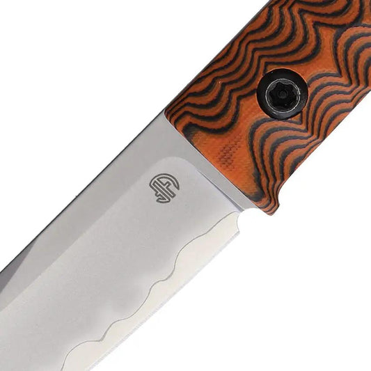North Mountain Blade Chop Mini Fixed Blade Orange 2416-OR by North Mountain Blade
