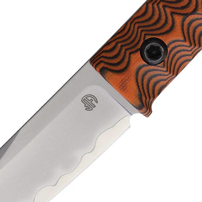 North Mountain Blade Chop Mini Fixed Blade Orange 2416-OR by North Mountain Blade