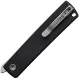 North Mountain Blade Kaiken Linerlock - Black G10 Handle, San Mai Blade, Extended Tang, Lanyard Hole by North Mountain Blade