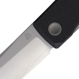 North Mountain Blade Kaiken Linerlock - Black G10 Handle, San Mai Blade, Extended Tang, Lanyard Hole by North Mountain Blade
